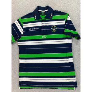 Canberra Raiders Australian‎ League Rugby Team Polo Shirt (Men's Large) Blue